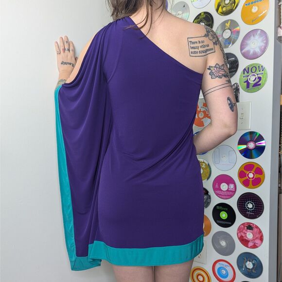 Vintage Cache One Shoulder Party Dress - Picture 2 of 4